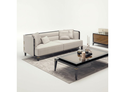 Wohnzimmer Modern Weiß Sofa Dreisitzer Couch Designer Polstermöbel