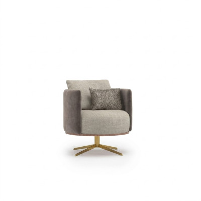 Innovativer Designer-Sessel für moderne Wohnzimmermöbel aus hochwertigem Kunstleder