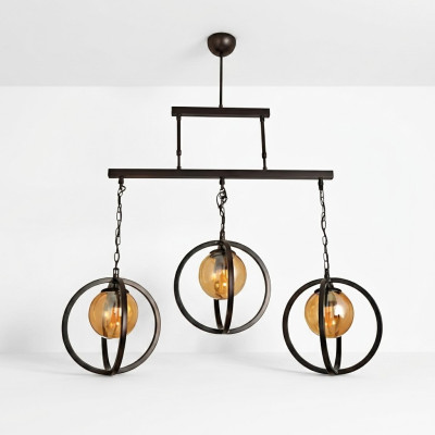 Deckenlampe Luster Glass schick ins Haus für das Wohnzimmer stil
