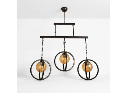Deckenlampe Luster Glass schick ins Haus für das Wohnzimmer stil