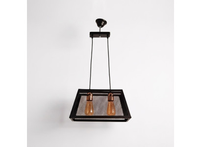 Deckenlampe Wohn Leuchte Schlafzimmer schwarz schicke Lampe Deckenleuchte