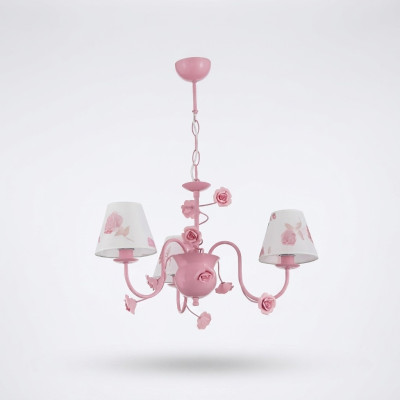 Deckenlampe pink mit modernem Design im Wohnzimmer Schlafzimmer neu