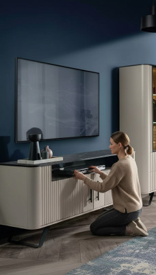 Fernsehständer Sideboard Kommode tv Lowboard Kommoden Holz Schrank