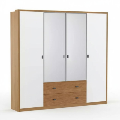 Kleiderschrank Schränke Schlafzimmer moderne Möbel Material Holz Luxus Schrank