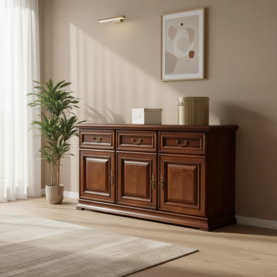 Kommode ins Schlafzimmer Klassische Elegante Kommode Holz Möbel Design
