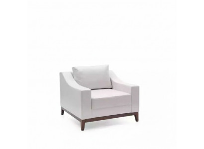 Sessel weiß Skandinavisch Polstersessel Fernsehsessel Lounge Club Möbel