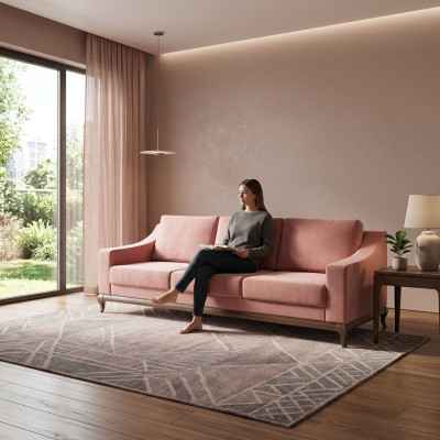 Dreisitzer Sofa Couch Modern Möbel Wohnzimmer Luxus Polstersofa Design
