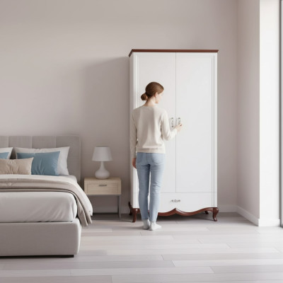 Kleiderschrank Kleiderschränke Regal Lagerung Holzschrank Schrank Möbel