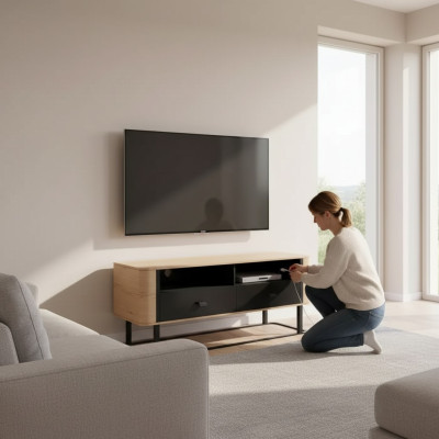 tv Ständer rtv Lowboard Regale Sideboard Tisch Modern Luxus Fernsehständer
