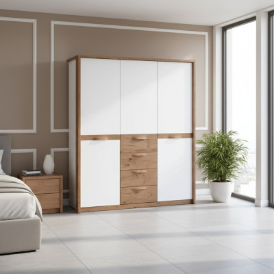 Kleiderschrank Schlafzimmer Schränke Holz Luxus Modern Schrank Design