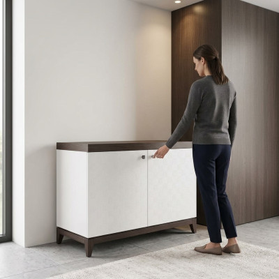 Luxus Kommode Sideboard big Anrichte Schrank Hochglanz Möbel Kommoden
