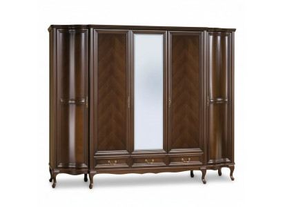 Kleiderschrank Schlafzimmer Holz Schrank Art déco Stil Barock Schränke
