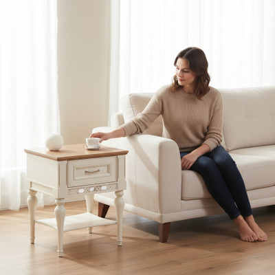 Beistelltisch Couchtisch Tisch Wohnzimmertisch Holz Tische Beistell