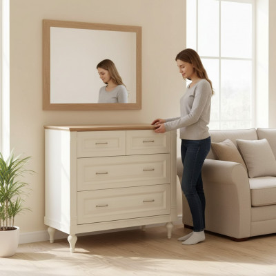 Kommoden Holz Design Schlafzimmer Kommode Sideboard Modern Neu Luxus