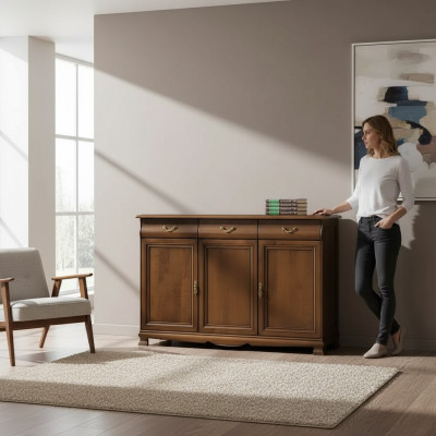 Möbel Holz Schränke Anrichte Kommoden Kommode Sideboard Schrank