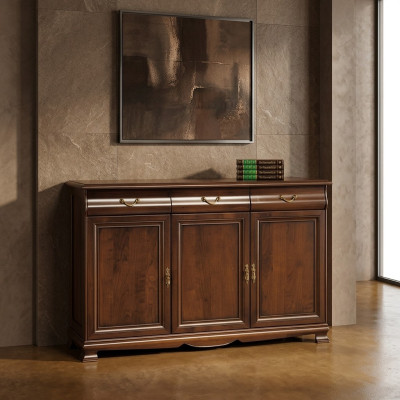 Möbel Holz Schränke Anrichte Kommoden Kommode Sideboard Schrank