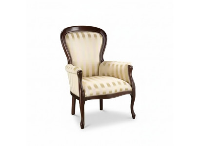 Luxus Sessel Wohnzimmer Textil Sessel klassisch Design Polsterung