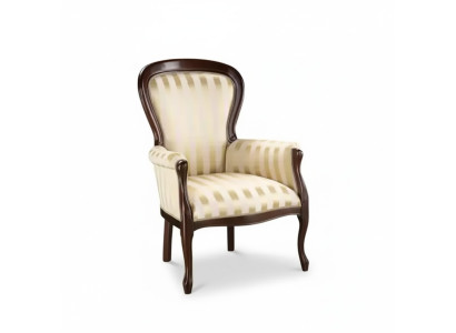 Luxus Sessel Wohnzimmer Textil Sessel klassisch Design Polsterung