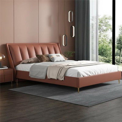 Luxus Schlafzimmer Bett Designer Möbel Doppelbett Betten Holz Neu
