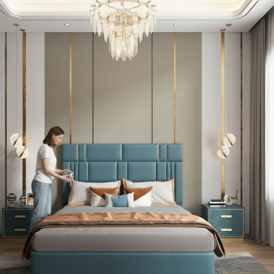 Nachttische Konsolen Beistell Tisch Modern Design Nachtkonsolen Holz