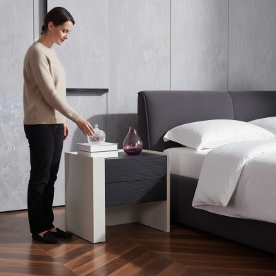 Nachttisch Luxus Nachtschrank Kommode Konsole Beistell Schublade Design