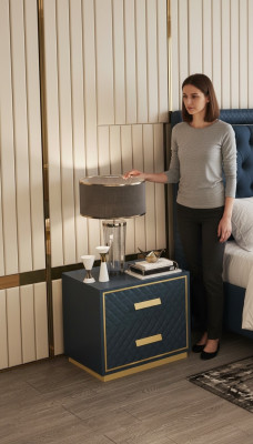 Design Nacht Tisch Konsole Beistell Schlaf Zimmer Luxus Konsolen Tische Holz