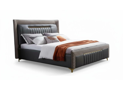 Modernes Bett Betten modernes Luxus Leder Bett Hotelbett Doppelbett Neu