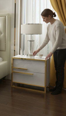 Design Nacht Tisch Konsole Beistell Schlaf Zimmer Luxus Konsolen Tische