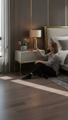 Weiß Design Nachttisch Konsole Beistelltische Schlafzimmer Holz Luxus Konsolen