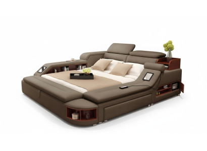 Multifunktion Bett Doppelbetten Modernes Bettgestell Betten 180x200cm