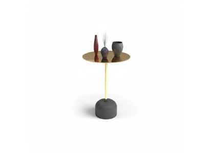 Luxuriöser Runder Beistelltisch Wohnzimmer Couchtisch Designer Möbel
