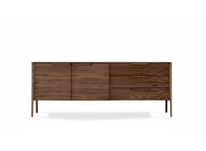 Sideboard Design Beige Luxus Esszimmer Set Kommode mit Holz Sidebaords