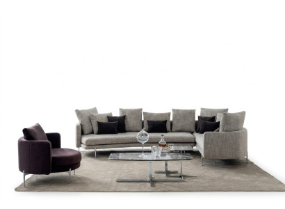 Wohnzimmer Set  4+3+1 Sitzer modern 3tlg Sofagarnitur Sitzpolster Möbel