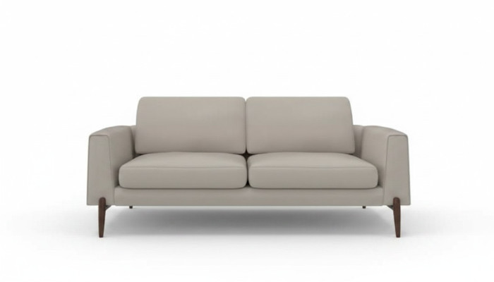 Luxus Wohnzimmer Sofa Modernen Design Holz mit Textilien Couchen Sofas