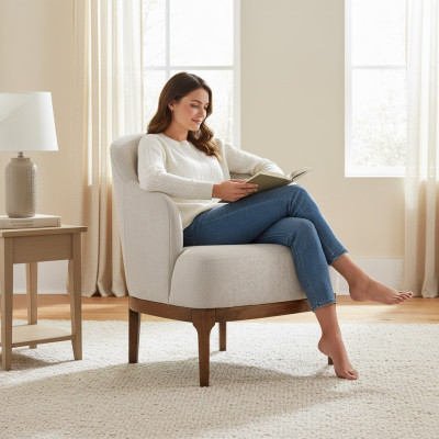 Modernen Wohnzimmer Sessel Luxus Designen Grau Farbe Lounge Club Grauer