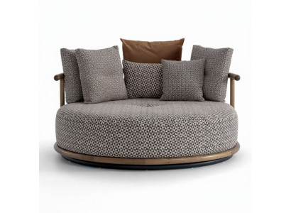 Designen Sofa für Wohnzimmer Modernen mit Luxus Möbel Sitzpolster Rundsofa