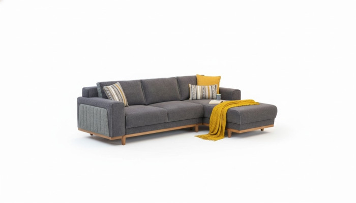 Luxus Ecksofa L-Form für Wonzimmer Modernen Designen Neu und Hochwertig Möbel
