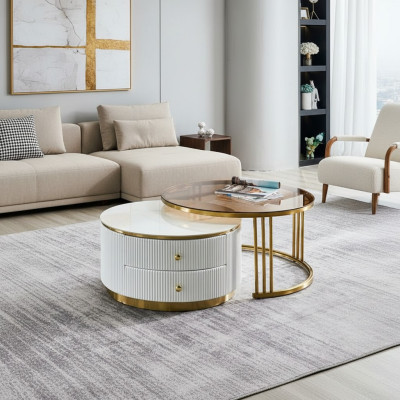 Couchtisch Wohnzimmer Möbel Luxus Holz Tische Couchtische 80x40,5 Tisch