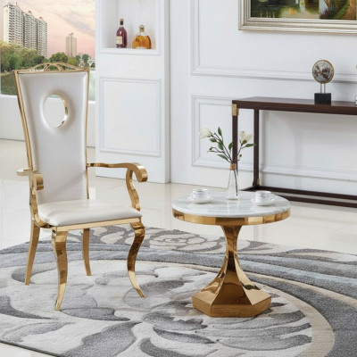 Couchtisch Luxus Modern Design Tisch Wohnzimmer Beistelltisch 60x54