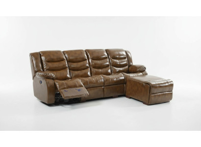 Design Sofa 4 Sitzer Wohnzimmer Möbel Luxus Sofa Pouffe Luxus Möbel
