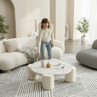Couchtisch Beistelltisch Kaffeetisch Designer Tisch Wohnzimmertisch Neu