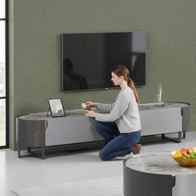 Lowboard rtv Schrank Wohn Zimmer Regal Luxus Designer Kommode Anrichte