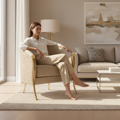 Luxus Designer Sessel Lounge Club Relax Wohnzimmer Polster Sofa Sitzer