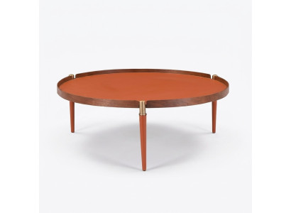 Couchtisch Wohnzimmer Möbel Luxus Modern Design Tisch Orange Couchtische