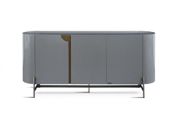 Esszimmer Sideboard grau Luxus Stil Moder design Möbel Holz Kommode