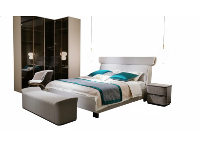 Modernes Doppelbett Bett Schlafzimmer Möbel Bettrahmen Bettgestell Betten