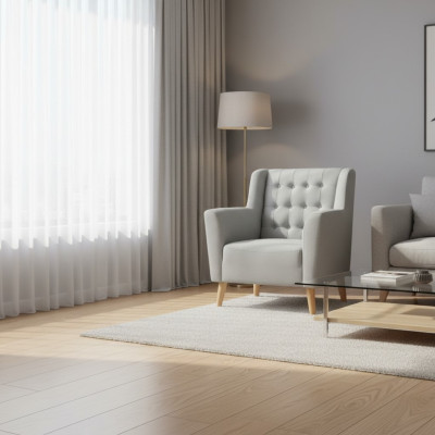 Sessel Chesterfield Couch Polster Möbel Einrichtung Sofa Einsitzer Neu