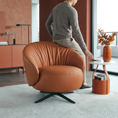 Moderner Design Sessel Wohnzimmer Einsitzer Sofa Couch Lounge Club Luxus