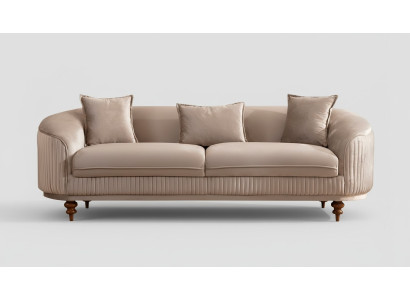 Sofa 3 Sitzer Design Sofas Polster Moderne Sitz Stoff Neu Möbel Couch