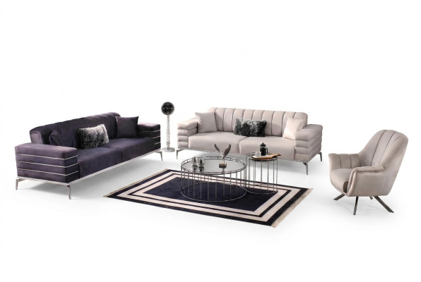 Sofagarnitur 3 3 1 Design Couch Polster Sofas Modern Gruppe Set Neu